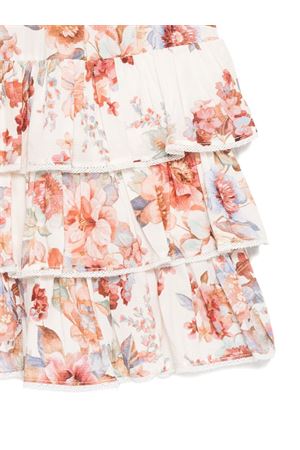 abito in cotone multicolor ZIMMERMANN KIDS | 9491DRS261IVFM